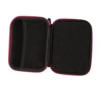 TOPPERFUN Pochette D'huile Essentielle 30 Compartiments Compact Rose Fuchsia pour Voyage Rangement Flacons 1ml 2ml 3ml Paquet Organisateur Huiles Essentielles