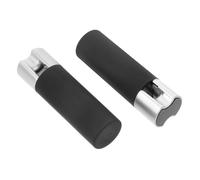 TOPPERFUN Poids de Cordon Noir pour Store Vertical et Rideaux, Lot de 2pcs en Fer et Plastique Chaînette à Perles, Design Coupe-Vent pour Améliorer L'intimité