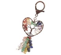 TOPPERFUN Porte-clés Pierre De Ornement De Clé Pendentif Pour Sac à Dos Décor De Multifonction