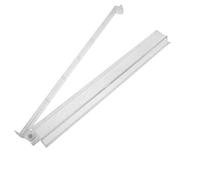 TOPPERFUN Pousseur de Mahjong Réutilisable en Plastique Blanc pour Tuiles | Accessoire Portable, Montage sans Outil, Surface Lisse et Design Moderne, pour Réunion de Jeu Entre Amis