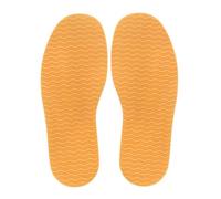TOPPERFUN Protections pour Semelles en Caoutchouc Jaune Oxford Antidérapantes, Coussinets de Chaussures Silencieux Ajustables, Patchs de Réparation pour Semelles Plates, Usage Maison