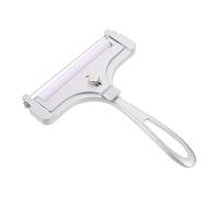 TOPPERFUN Râpe à Fromage Manuelle en Alliage de Zinc, Coupe Rapide | Poignée Confortable, Stockage Suspendu, Usage Polyvalent pour Salade et Blocs, Argenté