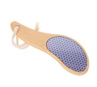 TOPPERFUN Râpe Pédicure Double Face en Bois avec Surface Nano Exfoliante Outil Multifonction pour Enlever Callosités et Peau Dure Masseur Portable Soin Professionnel Doux et Lisses