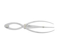 TOPPERFUN Règle à Sourcils Flexible en Acier Inoxydable 1 Pièce Argentée Outil de Mesure Pratique Détection de Position et Taille des Sourcils Évitez L'Asymétrie Maquillage