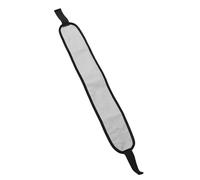 TOPPERFUN Repose-mollets Réglable pour Fauteuil Roulant Sangle de Jambe en Toile de Coton 91 Cm, Support Élargi Gris pour Accessoires de Fauteuil Roulant, pour Personnes Âgées et Mobilité