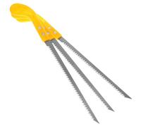 TOPPERFUN Scie À Main Mini Pour Bois 3pièces Outil De Jardinage Polyvalent Pour Élagage Et Camping Design Compact Et Léger Coupe Précise Des Arbres