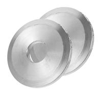TOPPERFUN serre-joint pour scie circulaire, accessoire pour scie circulaire, 1 Pair, alliage argent, stabilisateur pour lame de scie, installation facile, scie sur table