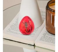 TOPPERFUN Spécimen de Scorpion en Résine Ambre Rouge Décoration Créative Goutte d'Eau Accessoire DIY Bijou Unique Objet Décoratif Original pour Création Artisanale