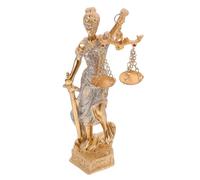 TOPPERFUN Statuette Déesse Justice en Résine, Style Vintage pour Bureau