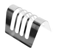 TOPPERFUN Support à Pain Acier Inoxydable Porte-Toast Créatif pour Buffet Déjeuner Et Événements Présentoir Pratique pour Slices De Pain Et Snacks