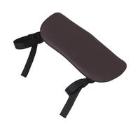 TOPPERFUN Support D’Accoudoir Pliable pour Table de Massage en Cuir PU Marron Hamac pour Bras de Massage Support Téléphone Intégré Accessoire Pratique pour Lits de Spa et Soins