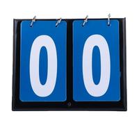 TOPPERFUN Tableau D'affichage de Basketball Rouge en PVC Chiffres Faciles à Lire, Double Face pour Compétitions et Activités Sportives, Score Clair et Intuitif