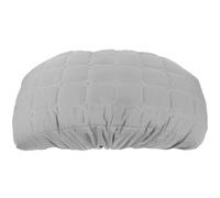 TOPPERFUN Taie d'Oreiller en Coton Gris à Motif Quadrillé Housse Lavable pour Coussin de Table de Massage Spa Protège-Oreiller Doux et Solide Adaptée aux Salons de Beauté et Soins