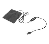 TOPPERFUN Tapis Chauffant pour Petits Animaux USB en Fibre de Carbone Noir, Léger et Isolant Thermique, pour Nid et Sommeil du Hamster et Autres Petits Animaux