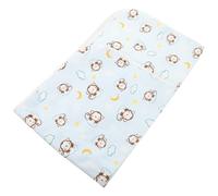 TOPPERFUN Tapis Réutilisable pour Petit Animal, Imperméable, Coton Bleu | Texture Fine, Design Confortable, Usage en Cage ou Entraînement, Style Mignon et Créatif, Petit Compagnon
