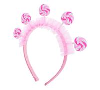 TOPPERFUN -tête Forme Sucette Pour Fille Garçon Fille Accessoire Cheveux Anniversaire Fête Bandeau Coiffure Garçon