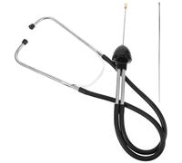 TOPPERFUN Tige D’Écoute pour Détection de Fuites D’Eau Souterraines Outil de Test en Acier Inoxydable et Polyéthylène Bâtonnet D’Essai Précis pour Canalisations Testeur D’Étanchéité pour