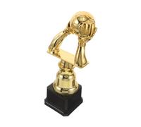 TOPPERFUN Trophée de Gardien de But en Plastique Doré, Récompense pour Tournoi de Football, Design Élégant Résistant la Décoloration, pour Championnat et Ligue