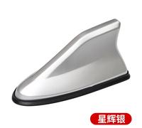 Toppers D'antenne Aérienne D'aileron De Requin De Toit De Voiture,Radio Automatique Universelle,Signal Fm,Décoratif Pour Bmw,Honda,Toyota,Kia,Nissan - Type Silver #A