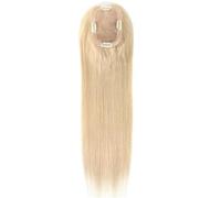 Toppers humains for femmes de 16 pouces for cheveux clairsemés, pièce de perruque de 3x5 pouces for extensions de vrais cheveux Remy pour Femme Charmant(8)