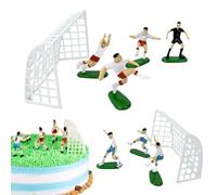 Toppers pour gâteau de football, décorations de gâteau de footballeur - Topper pour poteaux de gâteau | Décorations de gâteau Topper pour gâteau, Topper pour gâteau sur le thème du football pour