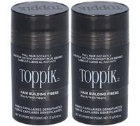 Toppik® Fibres capilaires densifiantes - Noir Spray 2x12 g