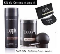 Toppik Kit De Commencement Poudre De Cheveux ( Châtain Normal )