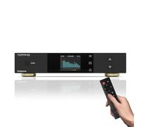 Topping Centaurus Convertisseur numérique-analogique DAC R2R équilibré USB/Bluetooth/optique/coaxial/AES/IIS vers RCA/XLR, DSD512 PCM768kHz, Hi-Res, Aurora UI, PEQ 10 bandes, Preamp, Trigger 12 V