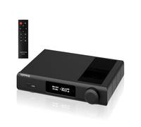 Topping D90III Discrete Full Balanced DAC, DSD512 PCM768kHz, 1bit DAC Discrete with PSRM, Convertisseur USB/Bluetooth5.1/Optique/Coaxial/AES/IIS vers RCA/XLR (Noir)