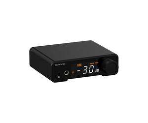 Topping DX1 II Gaming HiFi DAC Amplificateur de Casque - ES9039Q2M Décodeur 1000mW × 2 Amplificateur de Casque Entièrement Symétrique Préampli Compatible avec Casques de Jeu (Noir)