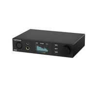 Topping DX5 II DAC Amplificateur de casque avec Bluetooth 5.1, puce DAC ES9039Q2M, amplification X-Hybrid, égalisation de 10 bandes et sorties équilibrées, USB XMOS, haute résolution, RC, noir