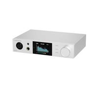 Topping DX5 II DAC Amplificateur de casque Bluetooth 5.1, DAC ES9039Q2M, amplification X-Hybrid, égaliseur 10 bandes et sorties symétriques, USB XMOS, haute définition, RC, argent