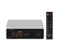 Topping E30 II Lite Préampli DAC - AK4493S Hi-Res XMOS XU208 DAC 32 bits/768 kHz DSD512 DSD Mode direct pour USB/Coaxial/Opt Inputs RCA HiFi stéréo décodeur audio numérique