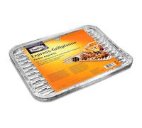Toppits 1505627002 4 Toppits Barquettes en aluminium Poêle à griller express 28,0 x 22,0 cm