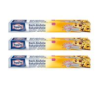 Toppits de feuille d'aluminium (6 m x 37 cm), Lot de 3 (3 x 6 m)