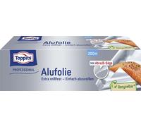 TOPPITS Feuille d'aluminium Professional Largeur : 295 mm Longueur : 200 m extra résistant à la déchirure