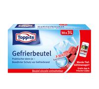 Toppits Gel-Sac 30 Pièce 3 Litre Protection Devant Gefrierbrand 3 Schichtfolie