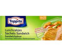 Toppits Sacs à lunch refermables 1L 50 pièces