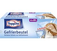 TOPPITS Sacs de congélation 10 x 8 litres 340 x 500 mm