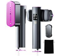 TOPPLEE Défroisseur Vapeur, 2 en 1 Fer à Repasser Vertical, 1300W Défroisseur Vapeur de Voyage, 10 Minutes de Vapeur Continue, Defroisseur Vapeur Vertical pour les Voyages et la Maison