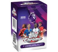 Topps Boîte économique Value Box Premier League Chrome 2025-26 — chromé, scellée en usine