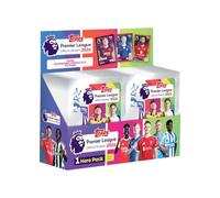 Topps Autocollants Premier League 2026 - Boîte complète - Contient 100 paquets d'autocollants (6 autocollants par paquet).