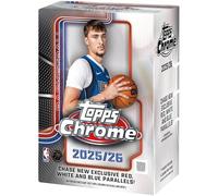 Topps Ballon de basket chromé 2025-26 - scellé en usine - Boîte économique