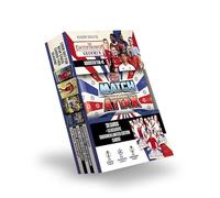 Topps Boîte Booster Match Attax 24/25 Showmen Contient 28 Cartes Match Attax Plus 3 « Showmen » exclusifs Leroy Sane, Alejandro Garnacho et Rodrygo