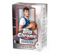 Topps Chrome Basketball Value Box - 4 Cartes Par Pack, 7 Packs Par Boîte