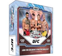 Topps Chrome UFC 2025 - Scellé en Usine - Mega Box