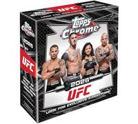 Topps Chrome UFC 2026 - Scellé en usine - Mega Box