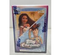 Topps Disney Chrome 2026 Boîte Valeur 32 Cartes Dont 2 Raywave Parallèles