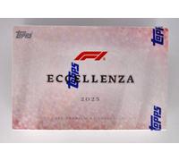 Topps F1 2025 Eccellenza Boîte De Cartes Scellées (7 Cartes) + 1 Rélique