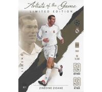 Topps Match Attax 2023 2024 Zinedine Zidane Artists of the Game Limited